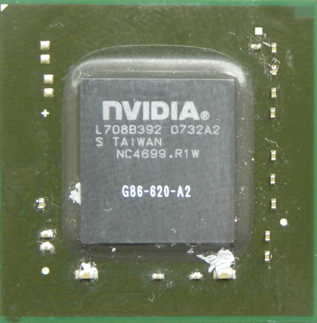 nVidia G86-620-A2 (Quadro NVS 135M) Wymiana na nowy, naprawa, lutowanie BGA